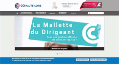Desktop Screenshot of hauteloire.cci.fr